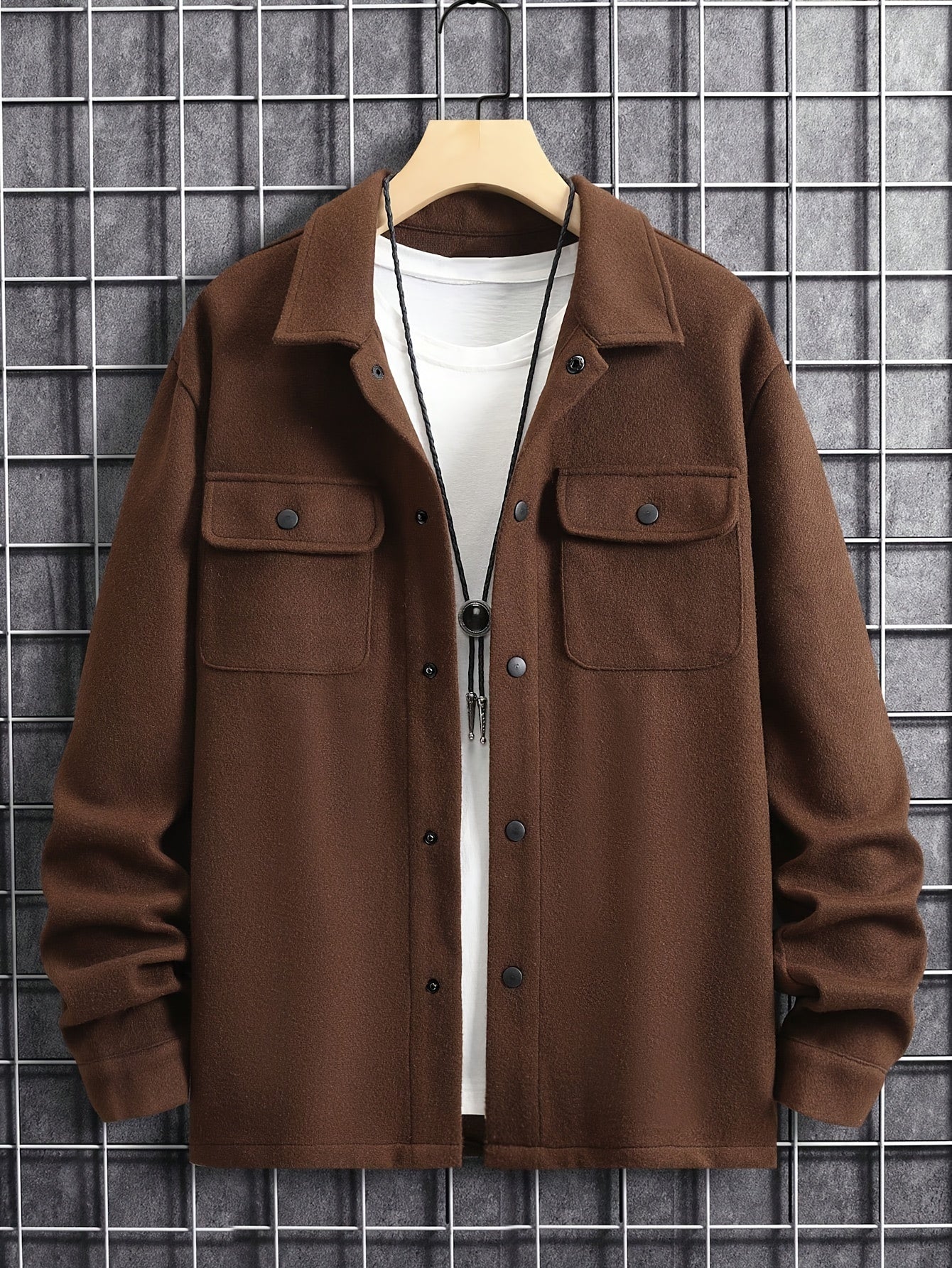 Joris™ Casual Polyester Overhemdjas
