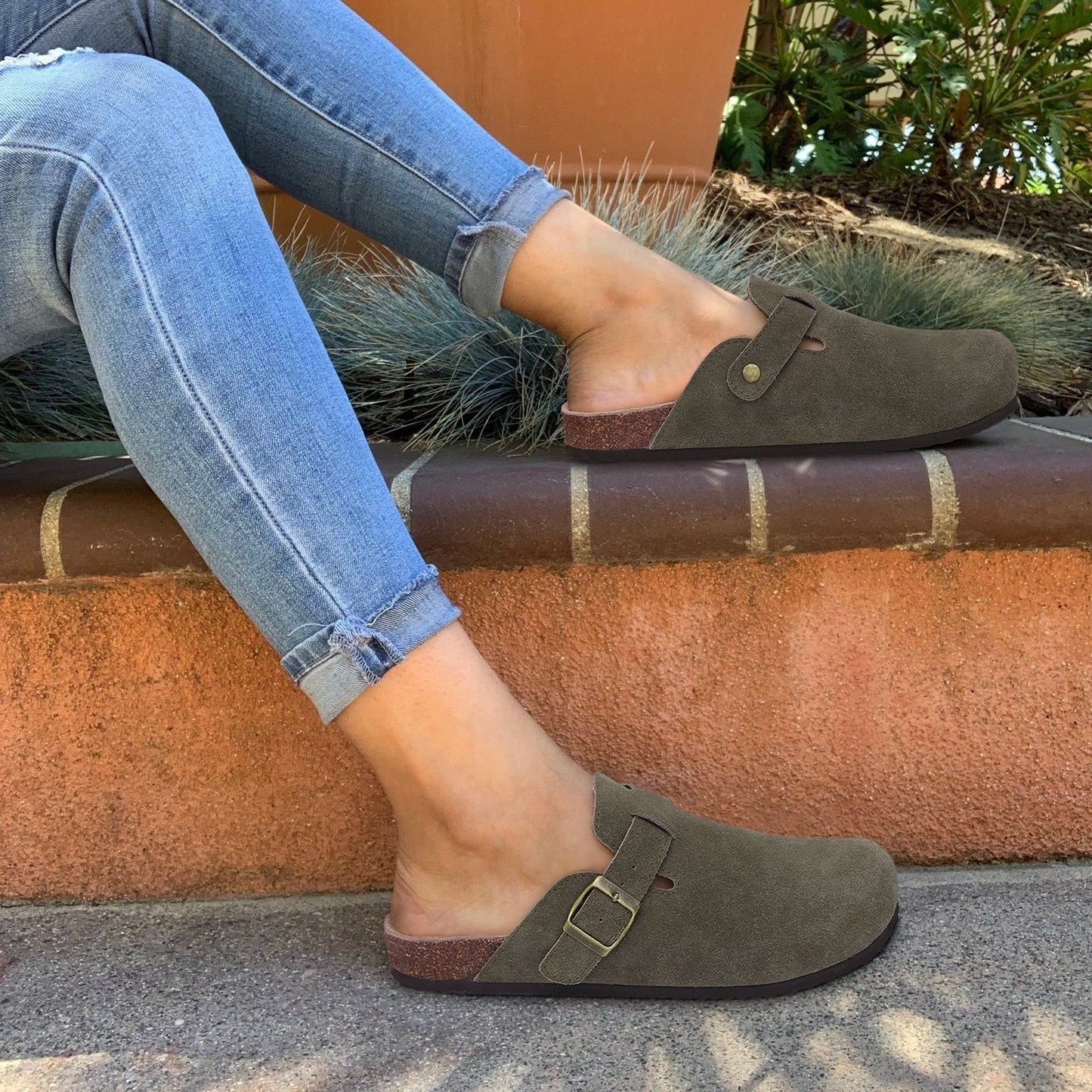 Eudoxia™ - Premium Unisex Leren Slippers/Sandalen | Stijl en kwaliteit in één