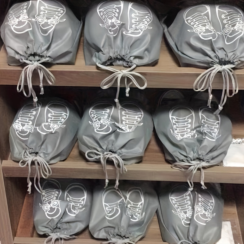 Tidy™ | Reisset Schoenentasjes – Ademend en Stofvrij (5 stuks)