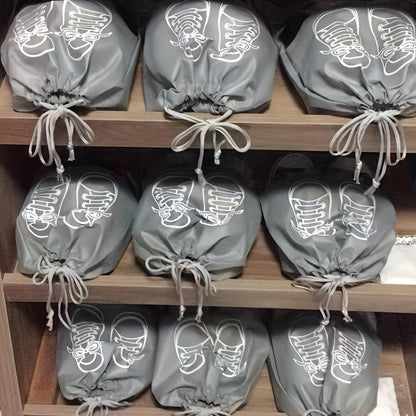 Tidy™ | Reisset Schoenentasjes – Ademend en Stofvrij (5 stuks)
