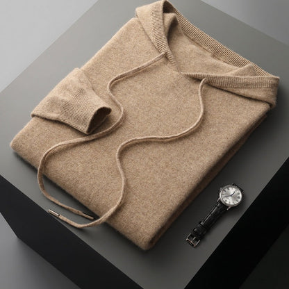 Nils: 100% Australische wol Hoodie/Sweater