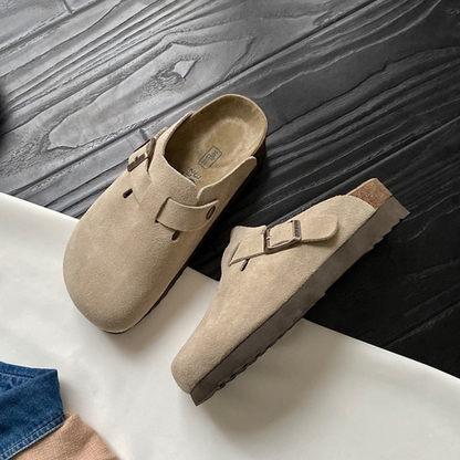 Eudoxia™ - Premium Unisex Leren Slippers/Sandalen | Stijl en kwaliteit in één