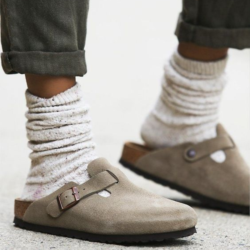 Eudoxia™ - Premium Unisex Leren Slippers/Sandalen | Stijl en kwaliteit in één